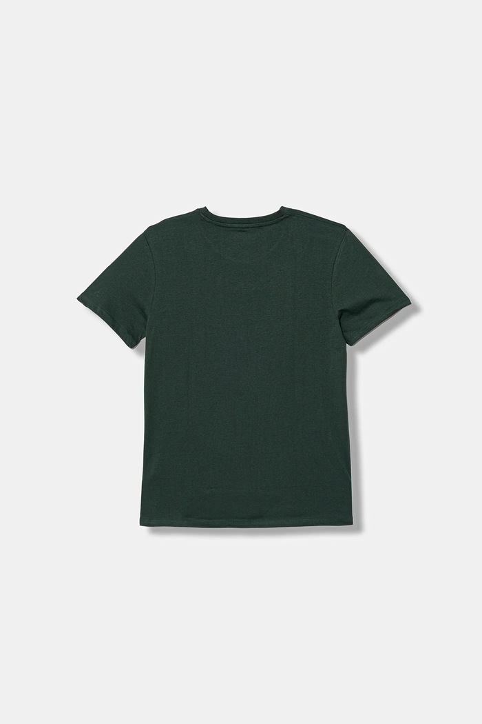 Guess t-shirt bawełniany dziecięcy L5BI18.I3Z14.9BYA zielony AW25