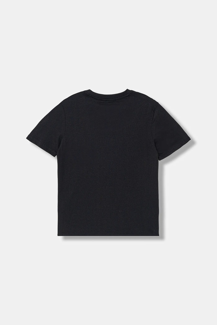 Guess t-shirt bawełniany dziecięcy L5BI18.I3Z14.9BYA czarny AW25