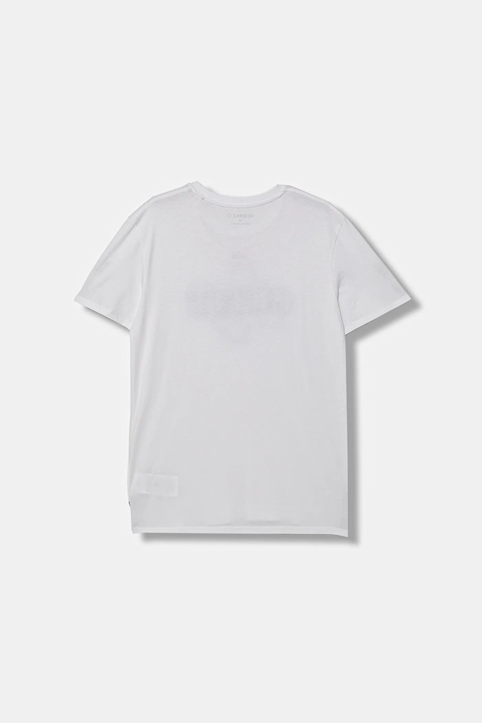 Guess t-shirt bawełniany dziecięcy L5BI37.I3Z14.9BYA biały AW25