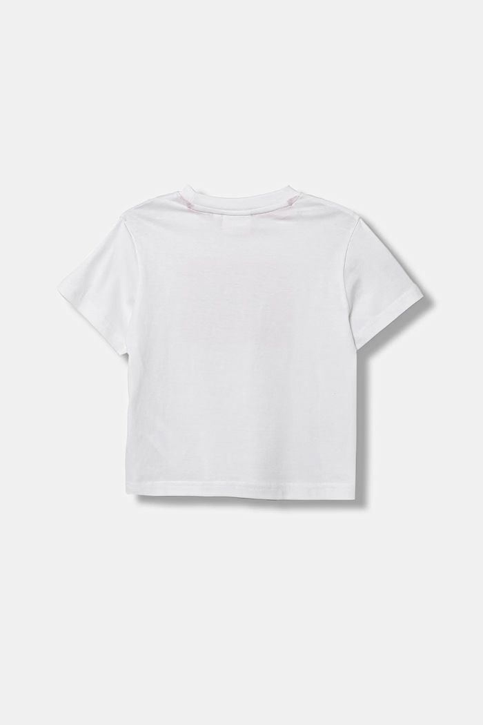 HUGO tricou de bumbac pentru copii G00572.102.108 alb SS26