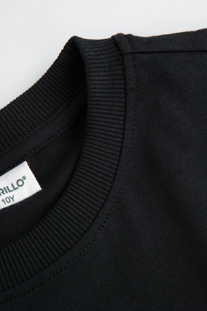 Chłopiec Coccodrillo t-shirt bawełniany dziecięcy ZC5143204CBJ czarny