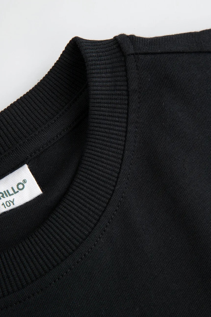 Chłopiec Coccodrillo t-shirt bawełniany dziecięcy ZC5143204CBJ czarny