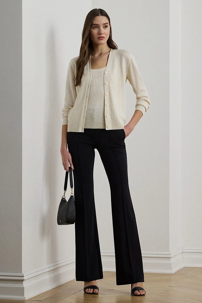 Oblečení Tričko bez rukávů Lauren Ralph Lauren 200971352 béžová