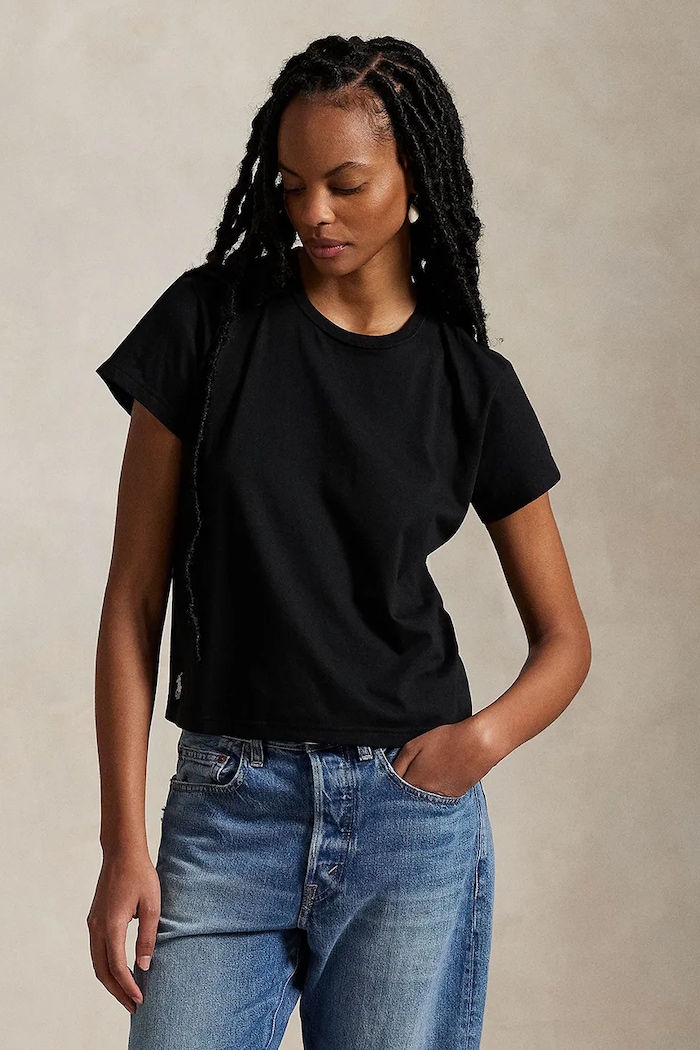 Polo Ralph Lauren t-shirt bawełna czarny 211967102