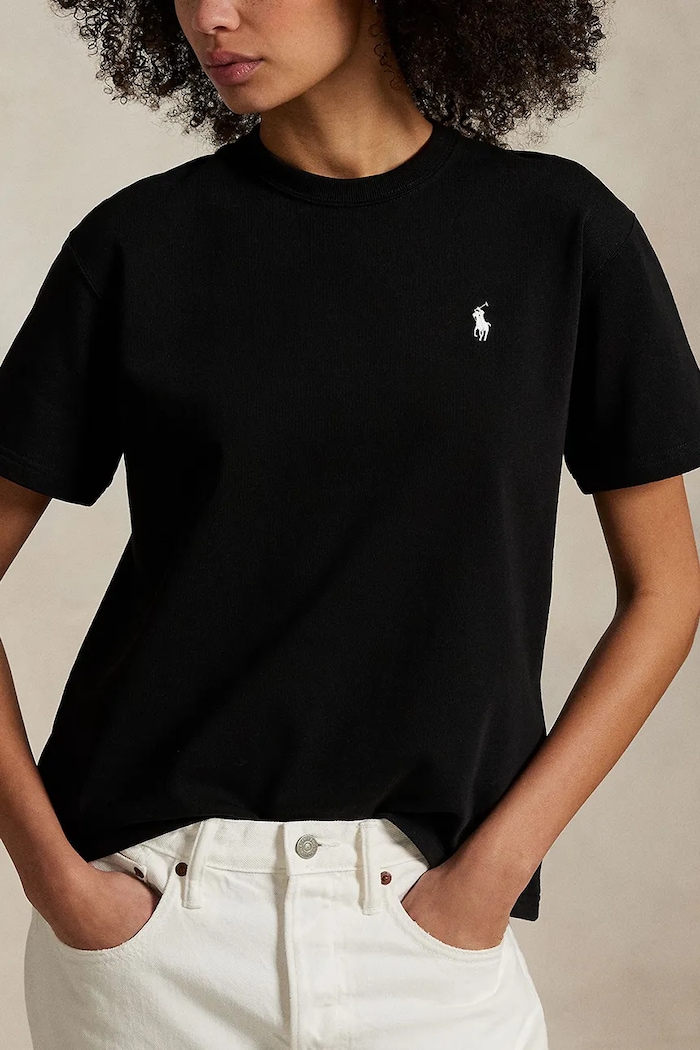 Polo Ralph Lauren tricou din bumbac negru 211967104