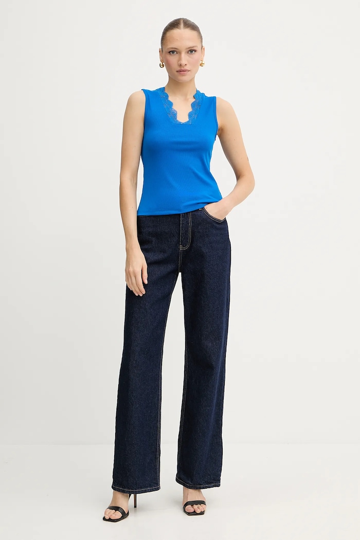 Morgan top DADILO blu SS25