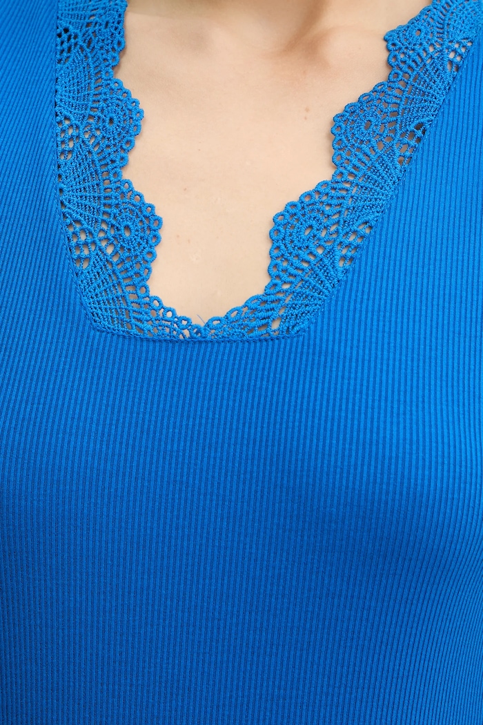 Morgan top blu DADILO