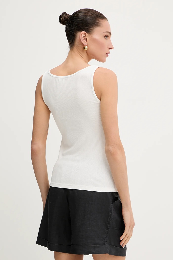 Abbigliamento Morgan top DOUBI bianco
