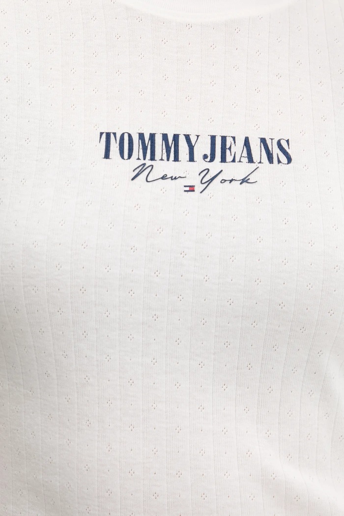 Tričko Tommy Jeans DW0DW20899 bílá
