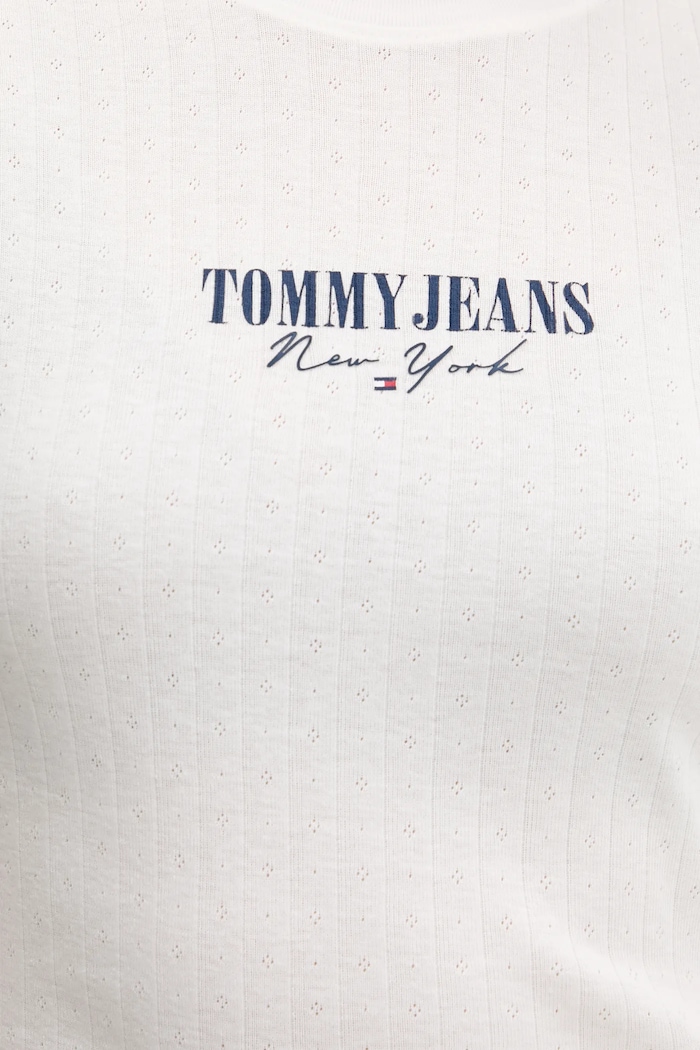 Tričko Tommy Jeans DW0DW20899 bílá