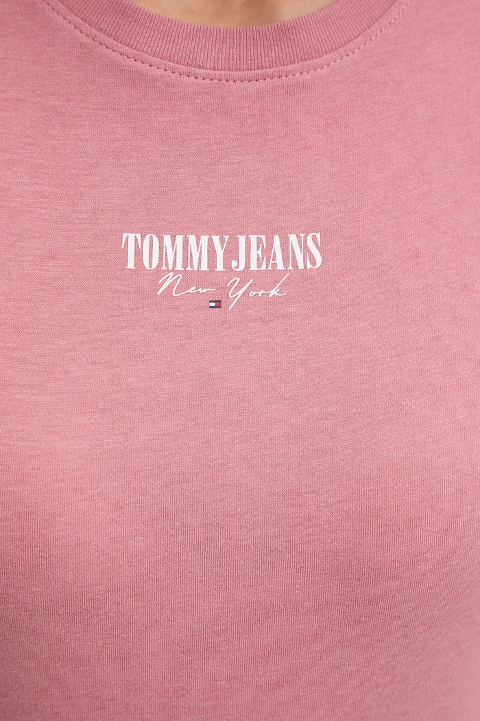 Tommy Jeans t-shirt DW0DW20913 różowy