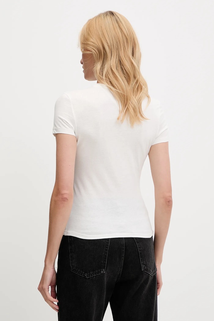 Tommy Jeans t-shirt bawełniany 2-pack czarny DW0DW21746