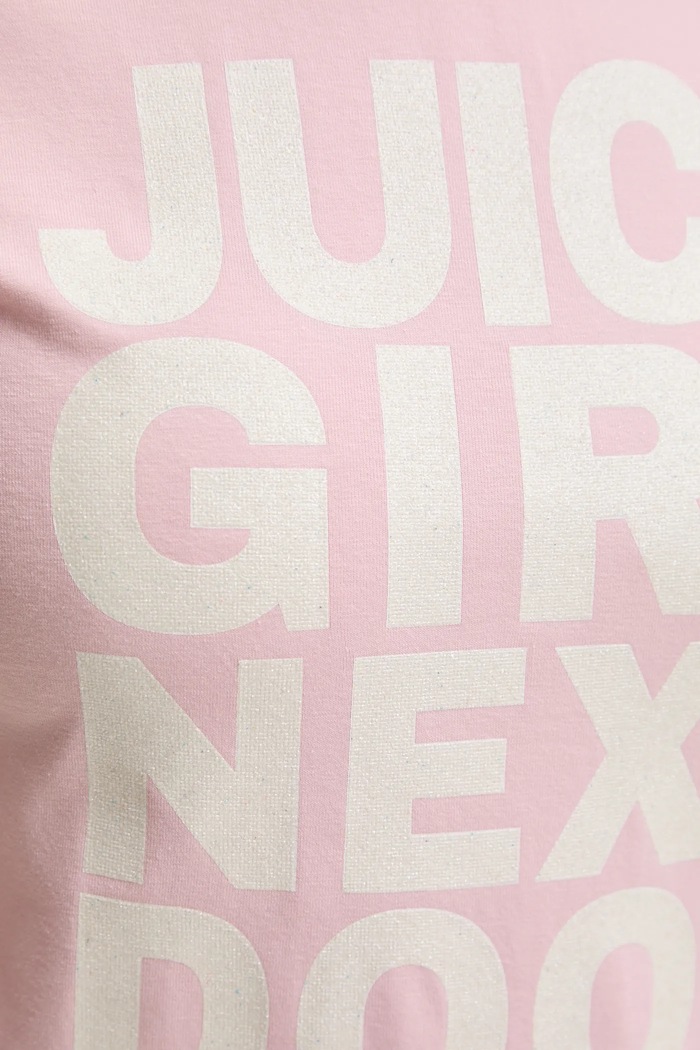 Juicy Couture t-shirt JUICY GIRL NEXT DOOR HILTON T-SHIRT JCNCT225457 różowy