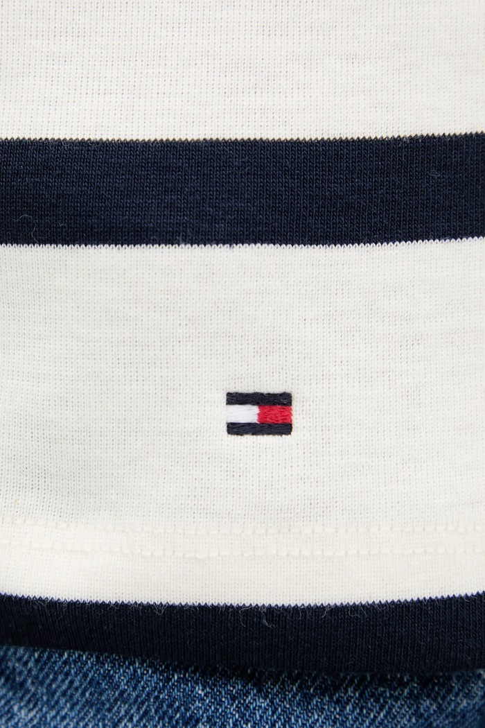 Bavlněné tričko Tommy Hilfiger WW0WW45628 bílá