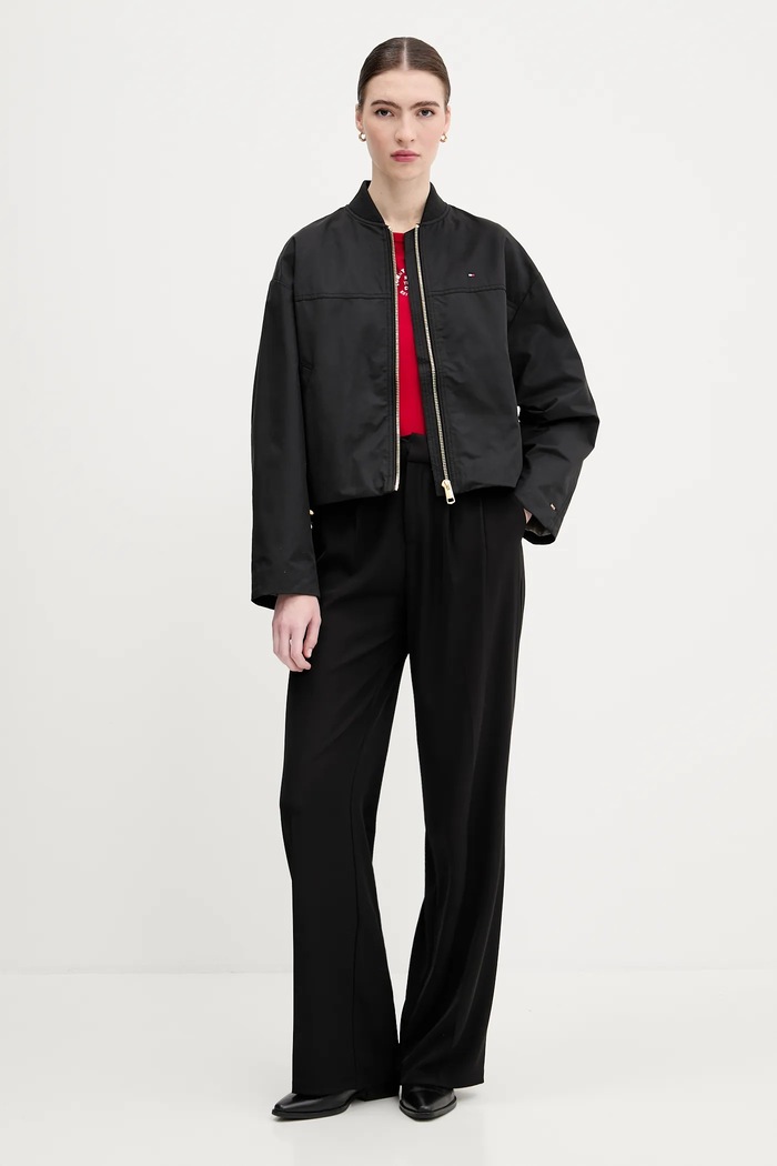 Tričko Tommy Hilfiger WW0WW45809 červená AW25