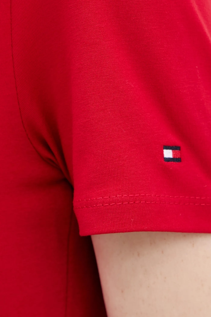 Tričko Tommy Hilfiger WW0WW45809 červená