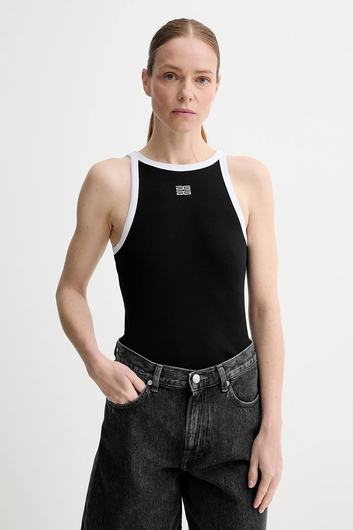 Top Gestuz slim černá 10910270