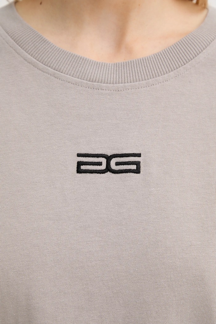 Gestuz tricou din bumbac 10910397 bej