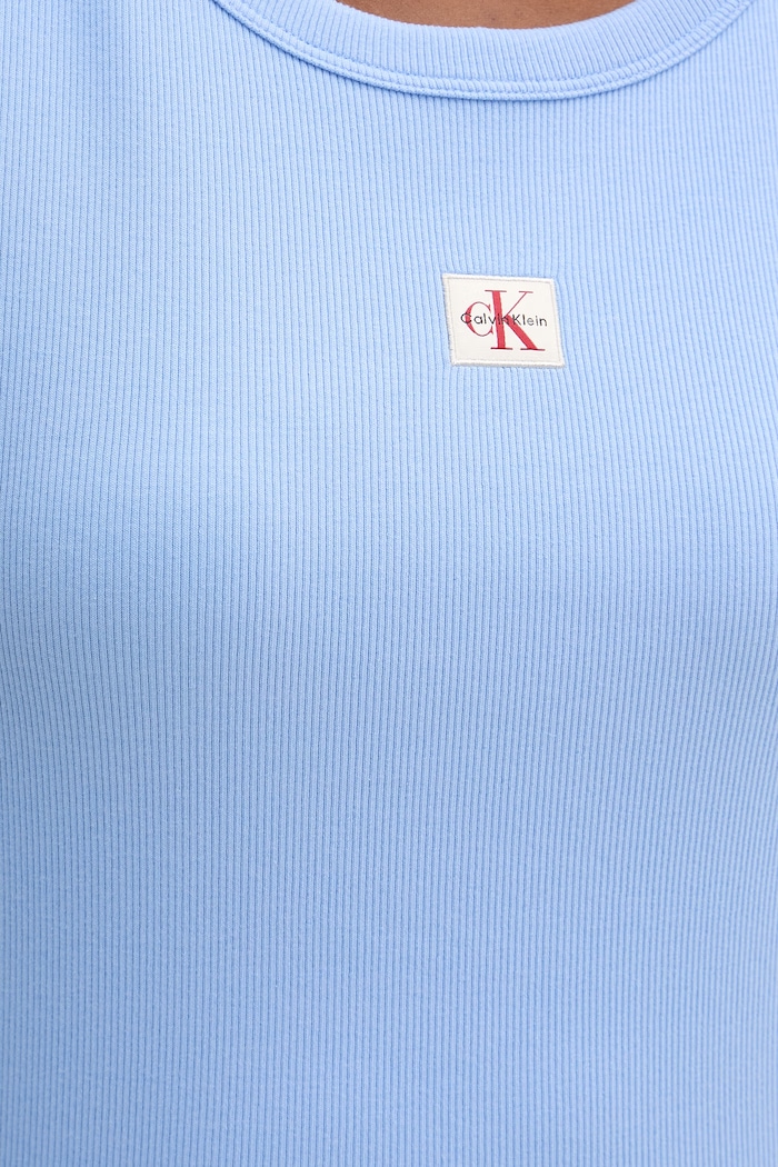 Calvin Klein Jeans tricou pentru femei LV047C200G albastru