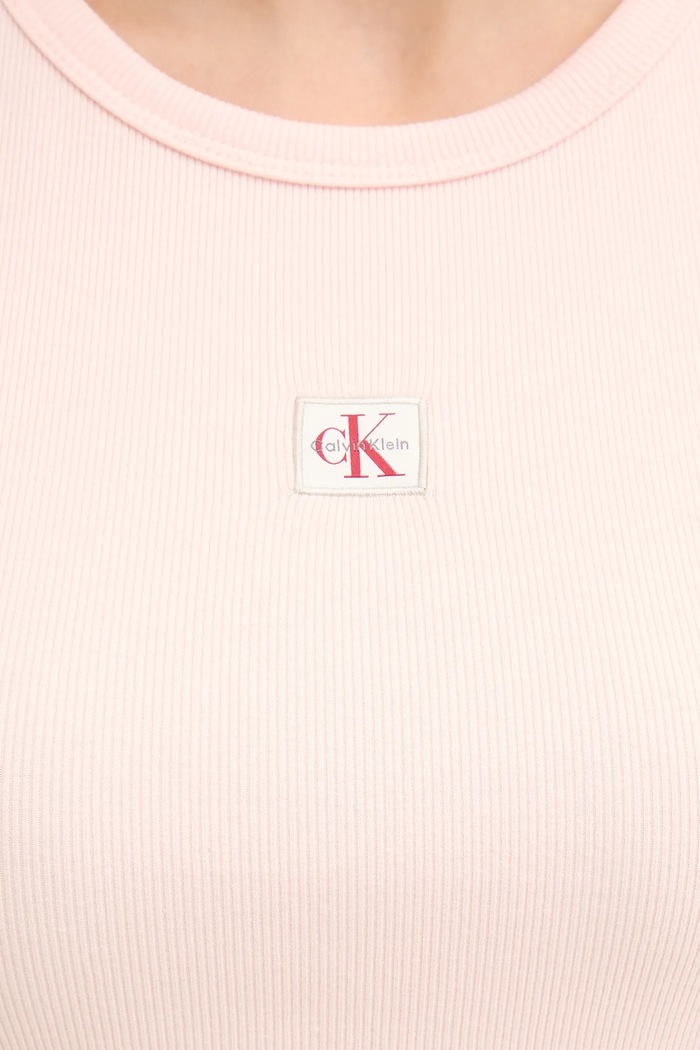 Calvin Klein Jeans γυναικείο τοπ LV047C201G μπεζ