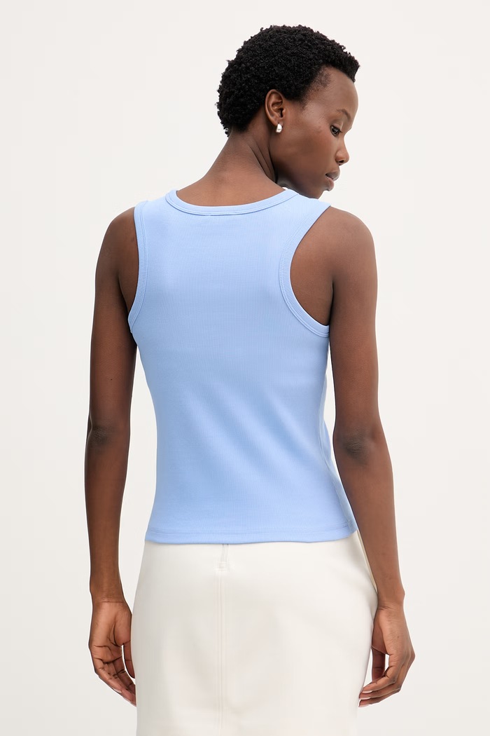Ρούχα Calvin Klein Jeans γυναικείο τοπ LV047C201G μπλε
