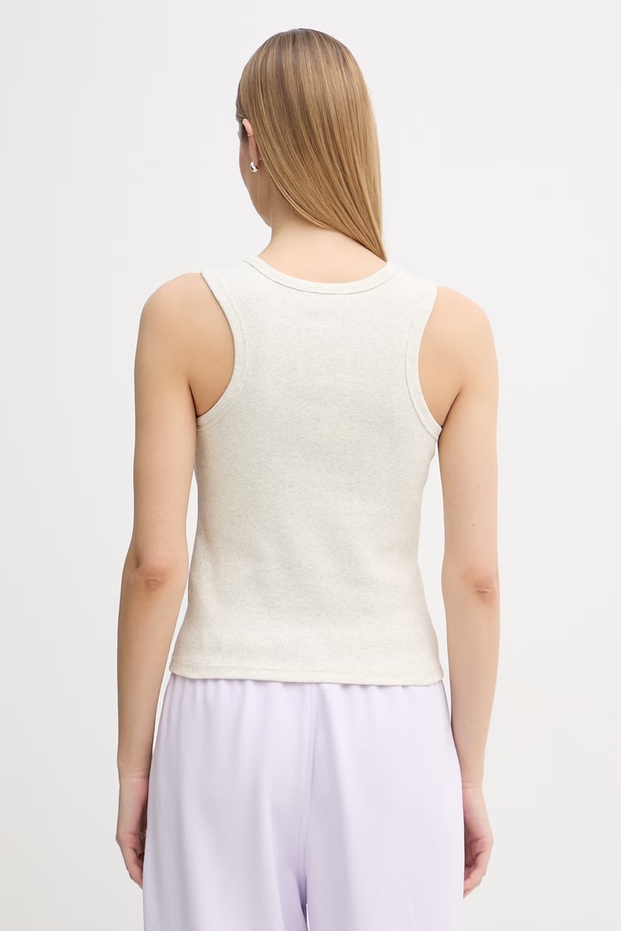 Oblečenie Calvin Klein Jeans top dámsky LV047C201G sivá