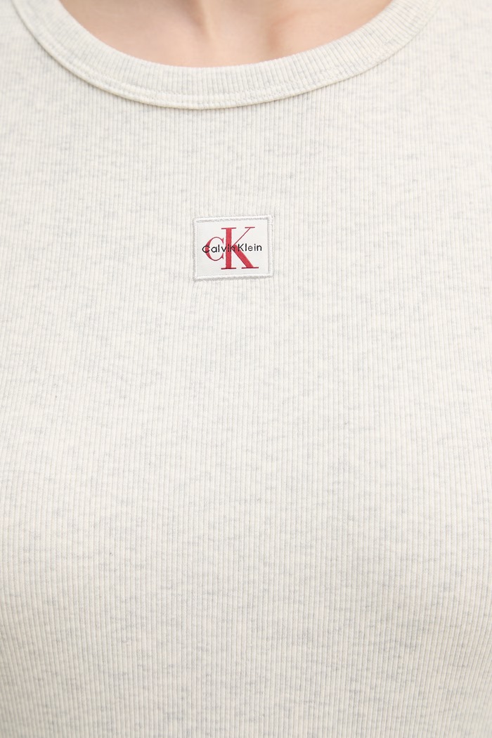 Calvin Klein Jeans top dámsky LV047C201G sivá