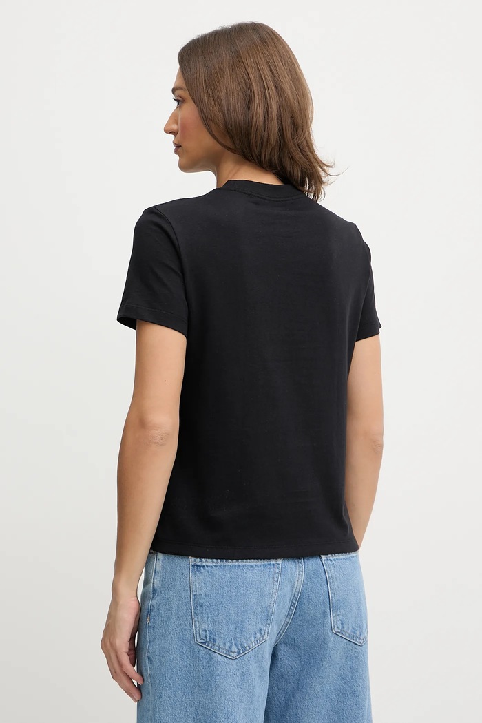 Bavlnené tričko Calvin Klein Jeans LV047C854G čierna AW25