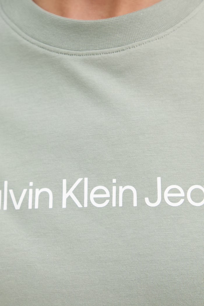 Calvin Klein Jeans tričko dámske bavlnené LV047C912G zelená