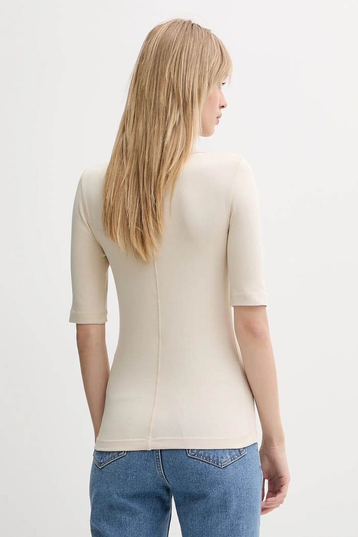 Μπλουζάκι Calvin Klein Jeans LV044C204G μπεζ AW25