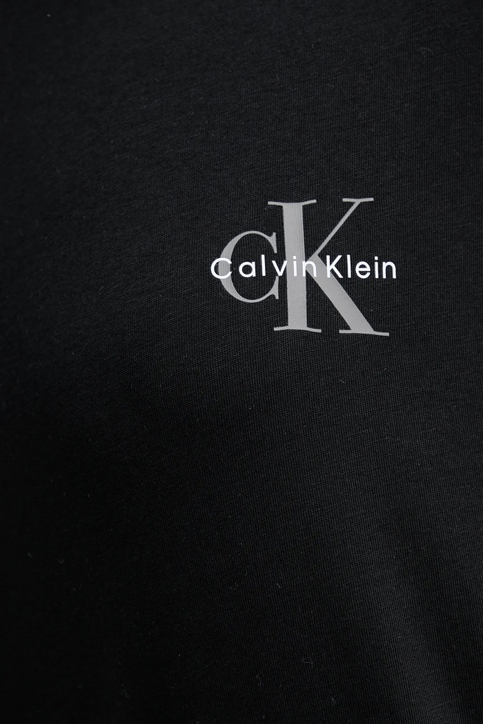 Calvin Klein Jeans tričko dámske bavlnené 2-pak LV047C905G čierna