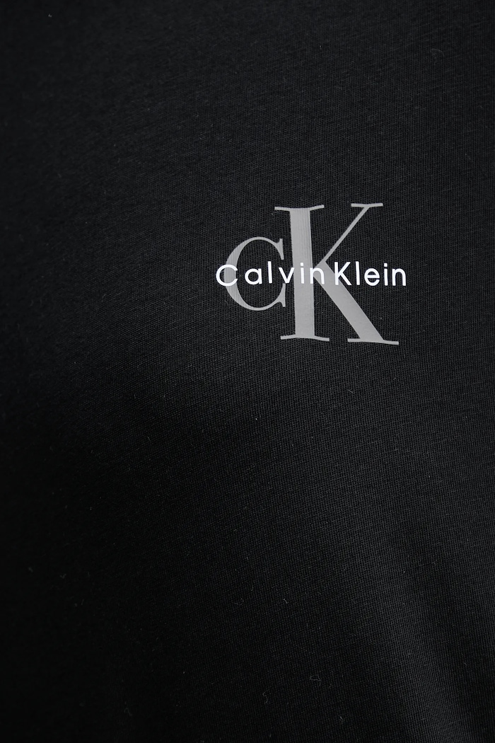 Calvin Klein Jeans tričko dámske bavlnené 2-pak LV047C905G čierna