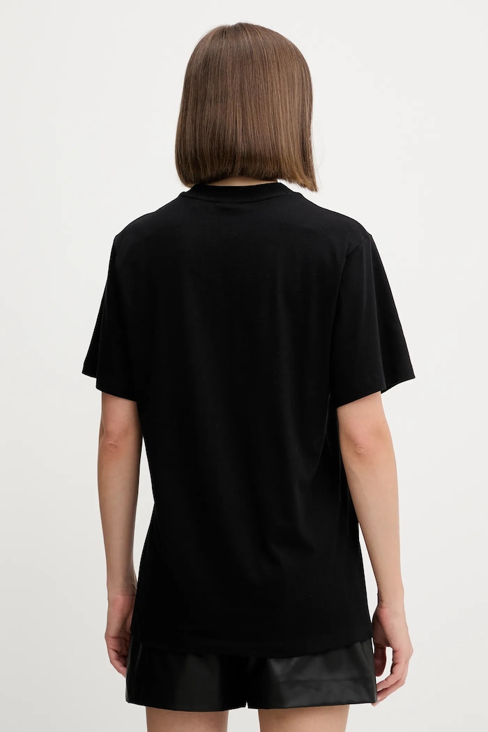 Oblečení Bavlněné tričko Hugo Blue Vintage Tee_B_5 50545053 černá