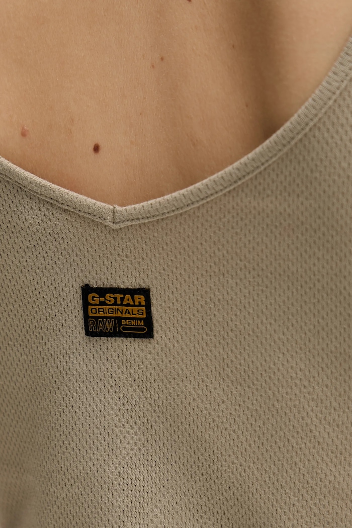 Bavlnený top G-Star D26226.D275 zelená