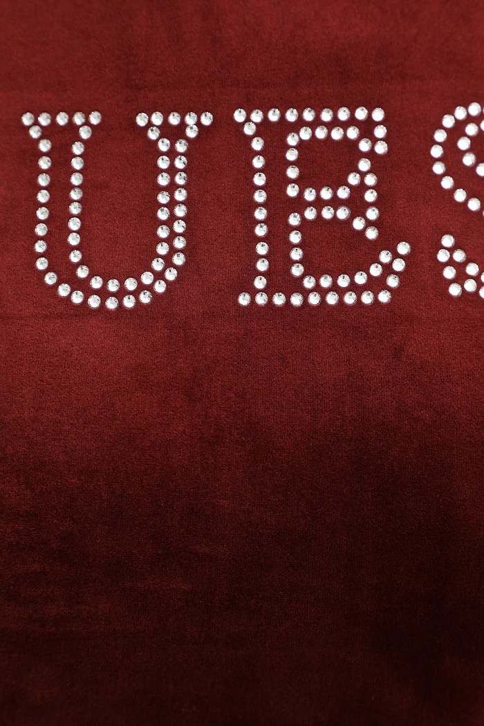Παιδικό μπλουζάκι Guess COUTURE V3BI01.K0232 μπορντό