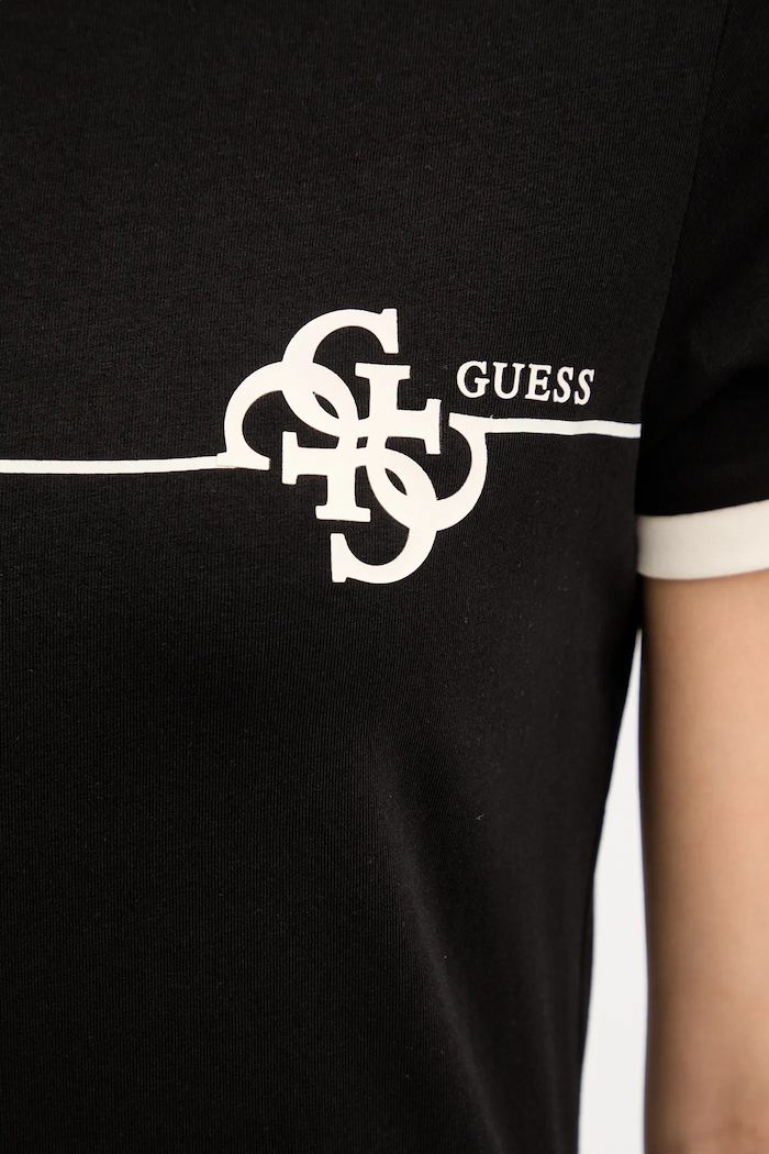 Guess tricou CARMEN V5YI01.J1314 negru
