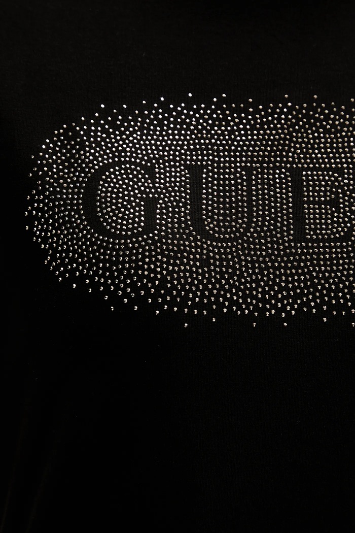 Guess tricou din bumbac INGRID V5YI08.J1314 negru