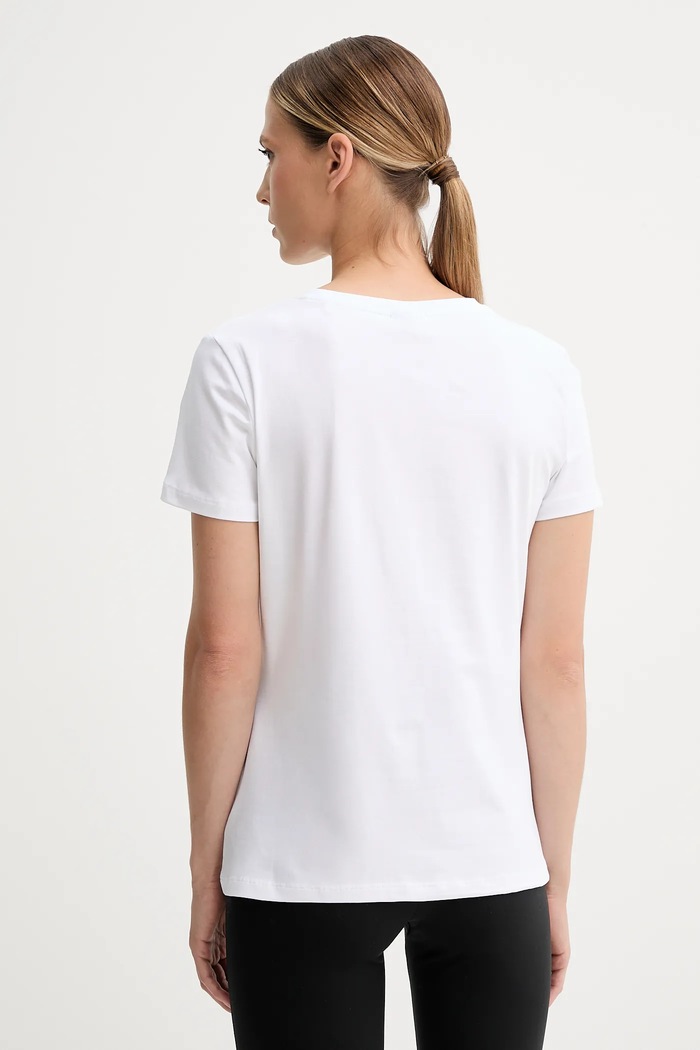 Odzież Guess t-shirt MARINA V5YI13.J1314 biały