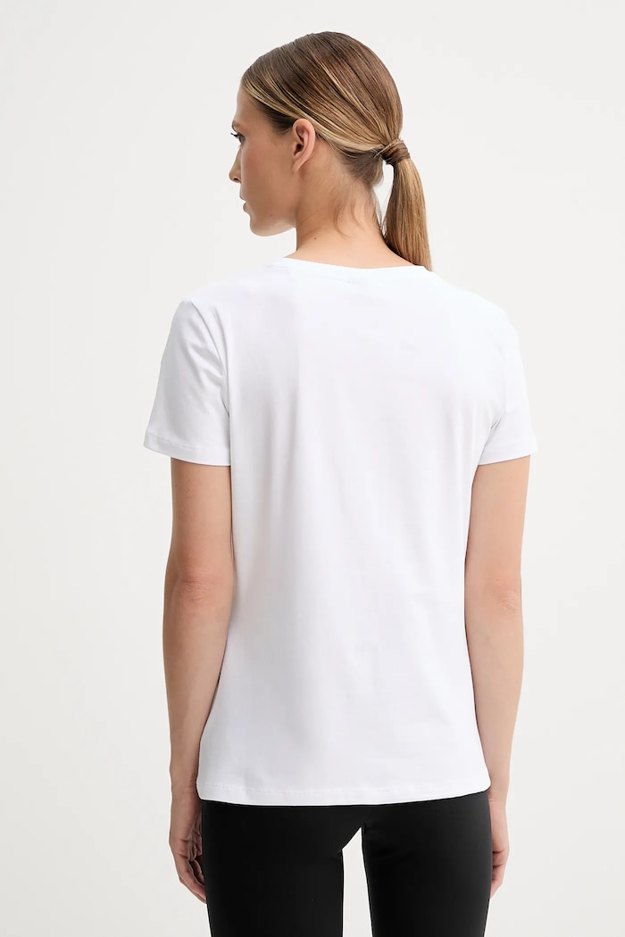 Odzież Guess t-shirt MARINA V5YI13.J1314 biały