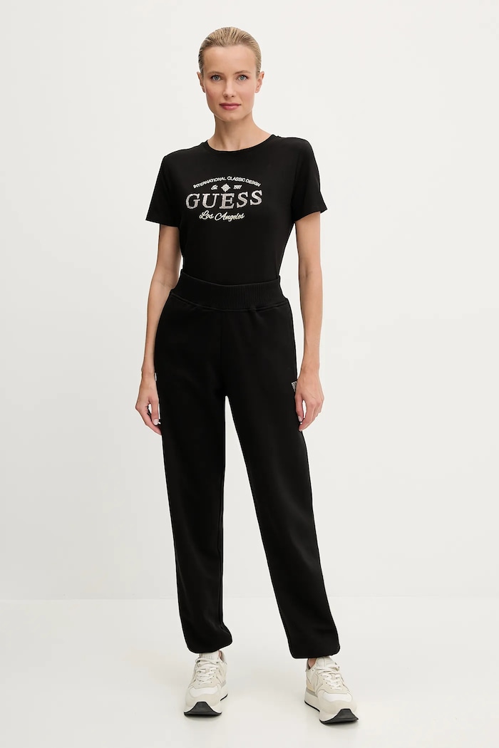 Tričko Guess MARINA V5YI13.J1314 čierna AW25