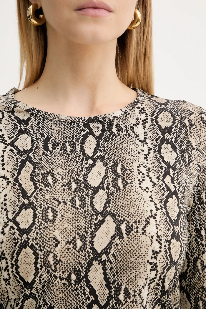 Longsleeve MICHAEL Michael Kors bej MT551STHMC