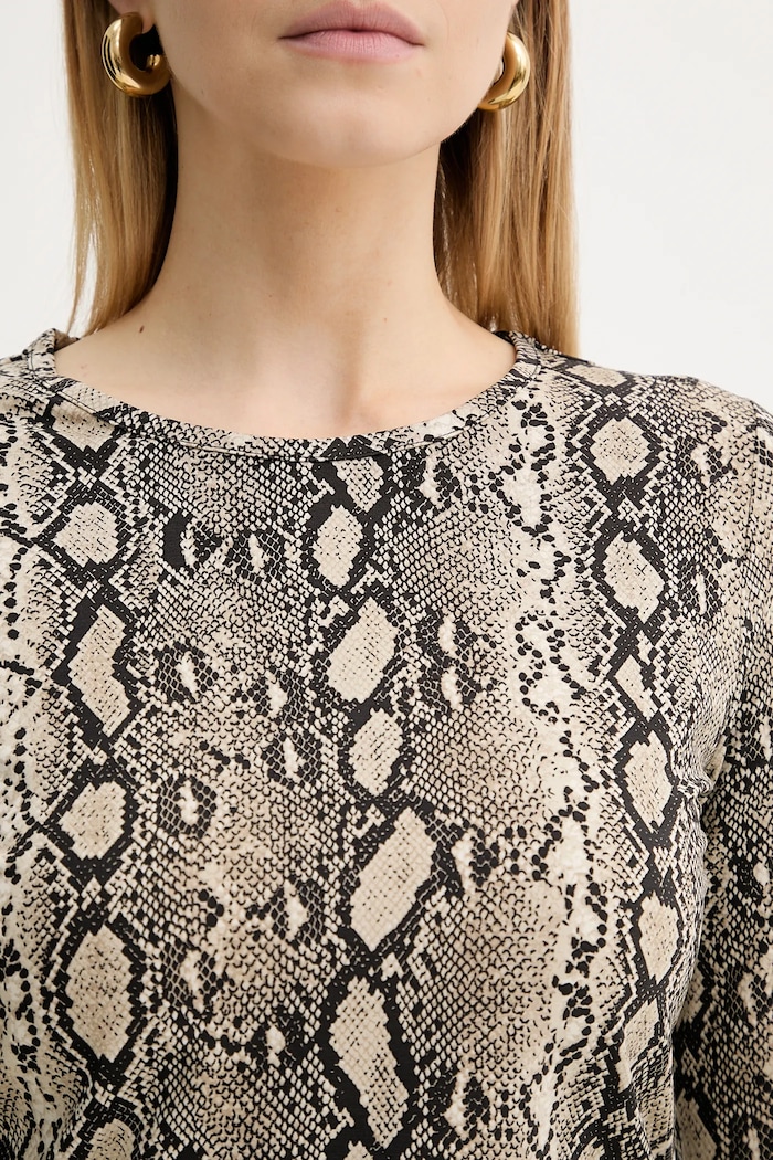 Longsleeve MICHAEL Michael Kors bej MT551STHMC