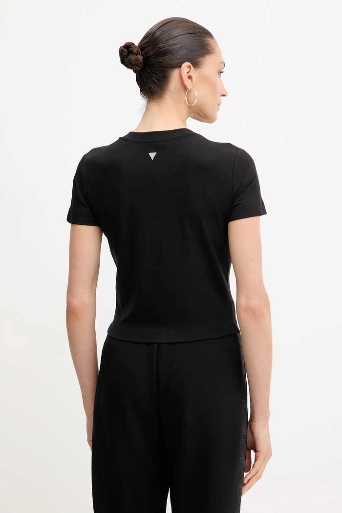 Oblečenie Tričko Guess W5YI06.KCYV2 čierna