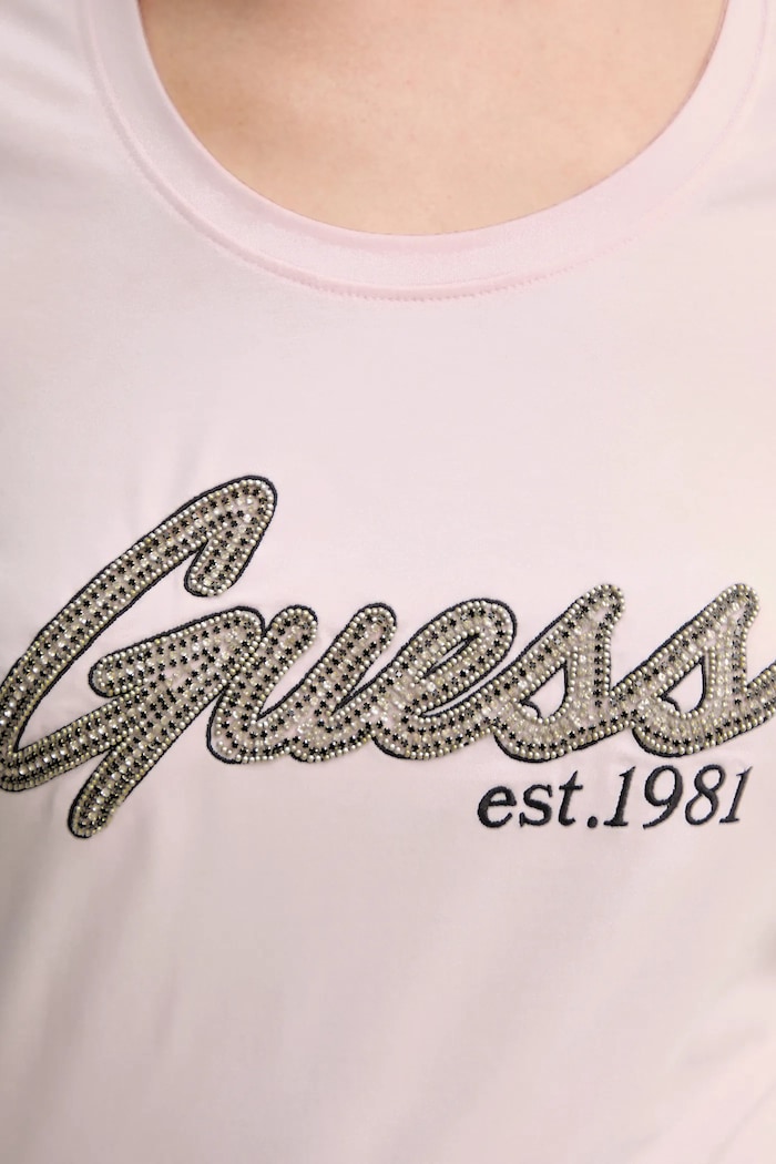Tričko Guess W5YI16.J1314 ružová