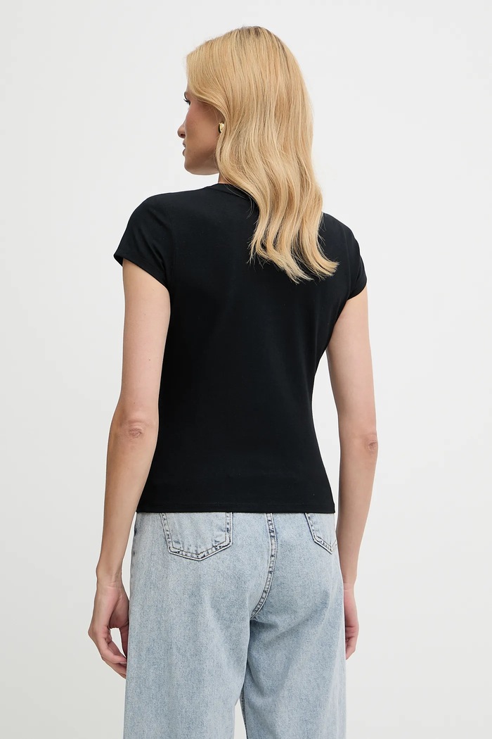 Îmbrăcăminte Guess tricou W5YI30.K49A1 negru