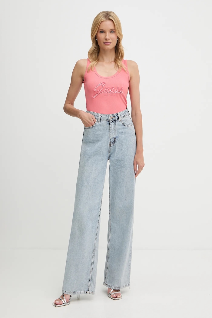 Top Guess RAISSA W5YP00.KCXJ2 oranžová AW25