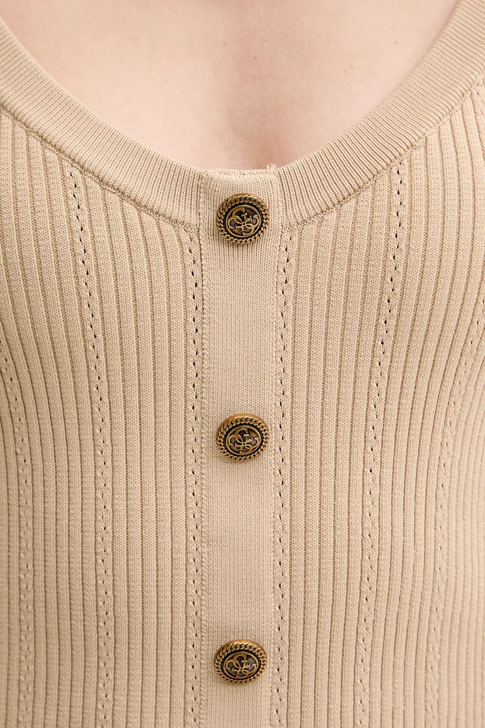 Top Guess EMMIE W5YR10.Z0130 béžová