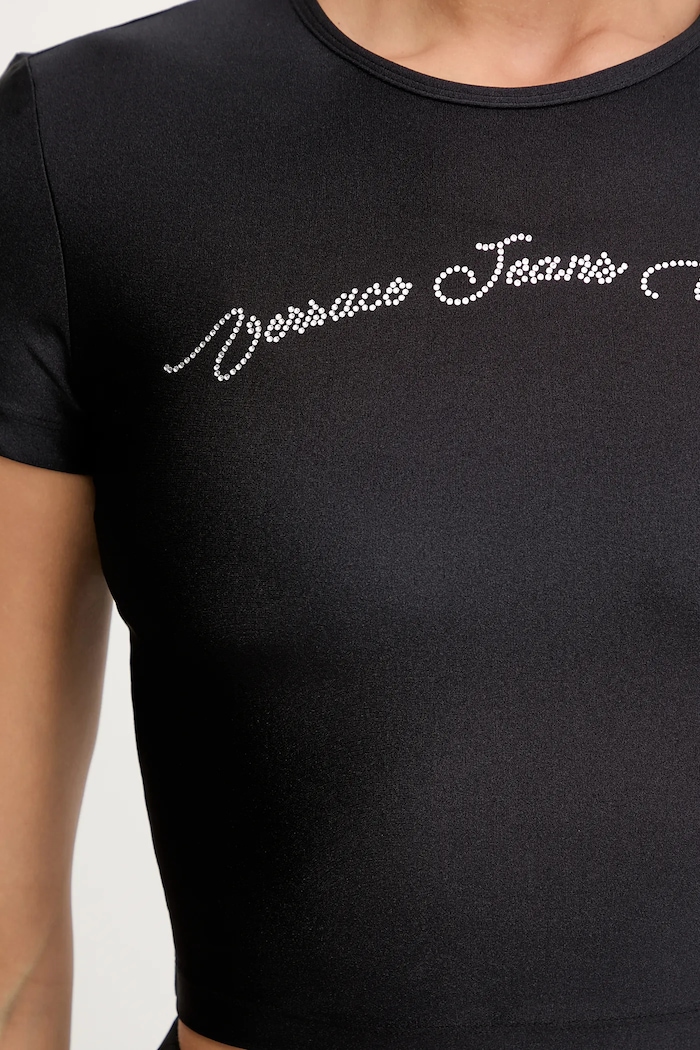 Versace Jeans Couture t-shirt 79HAH6A2.N0008 czarny