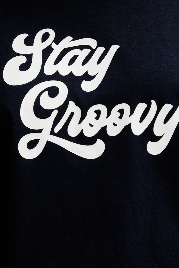 United Colors of Benetton t-shirt bawełniany 3MI5D10AY granatowy