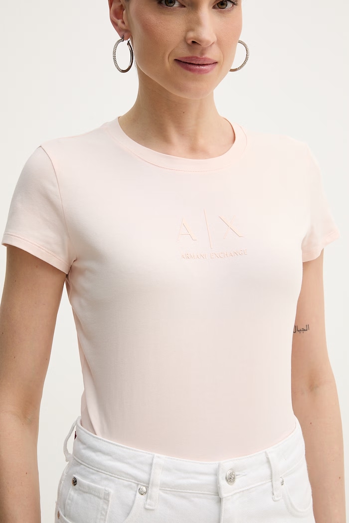 Abbigliamento Armani Exchange t-shirt XW001458.AF16294 rosa